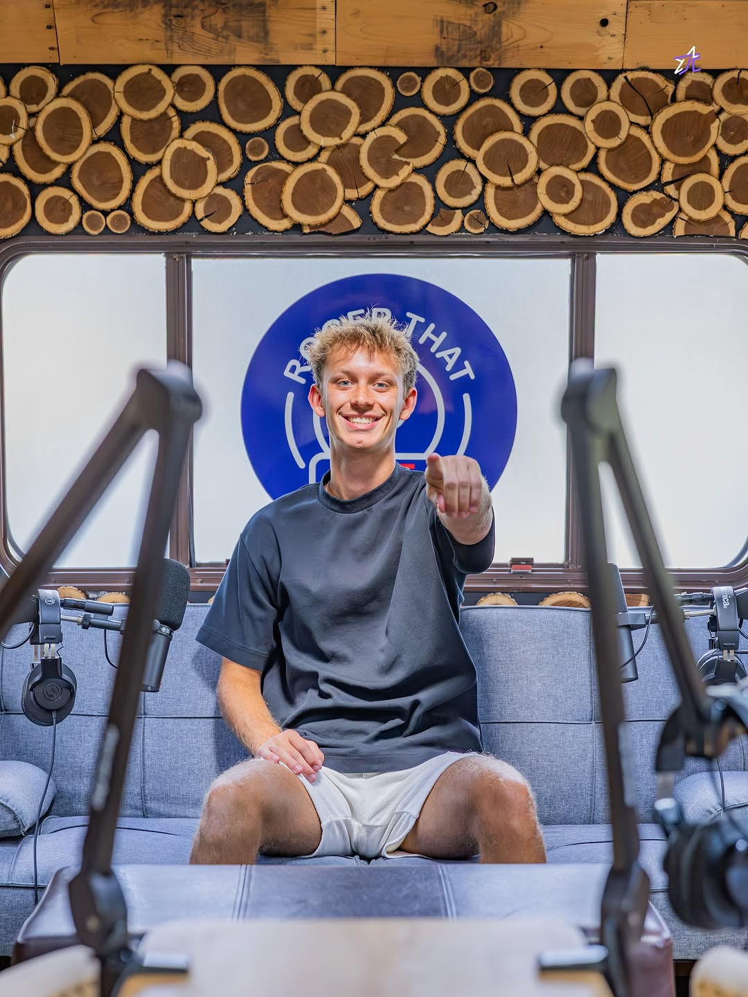 Host Roger II speaking on mic